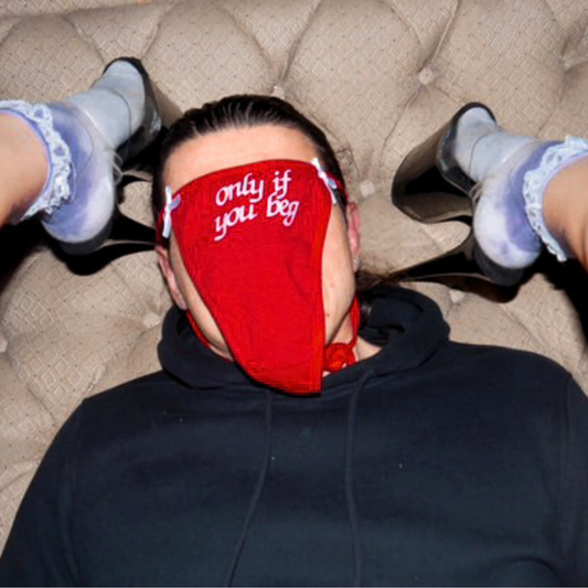 Only If You Beg Bow Thong