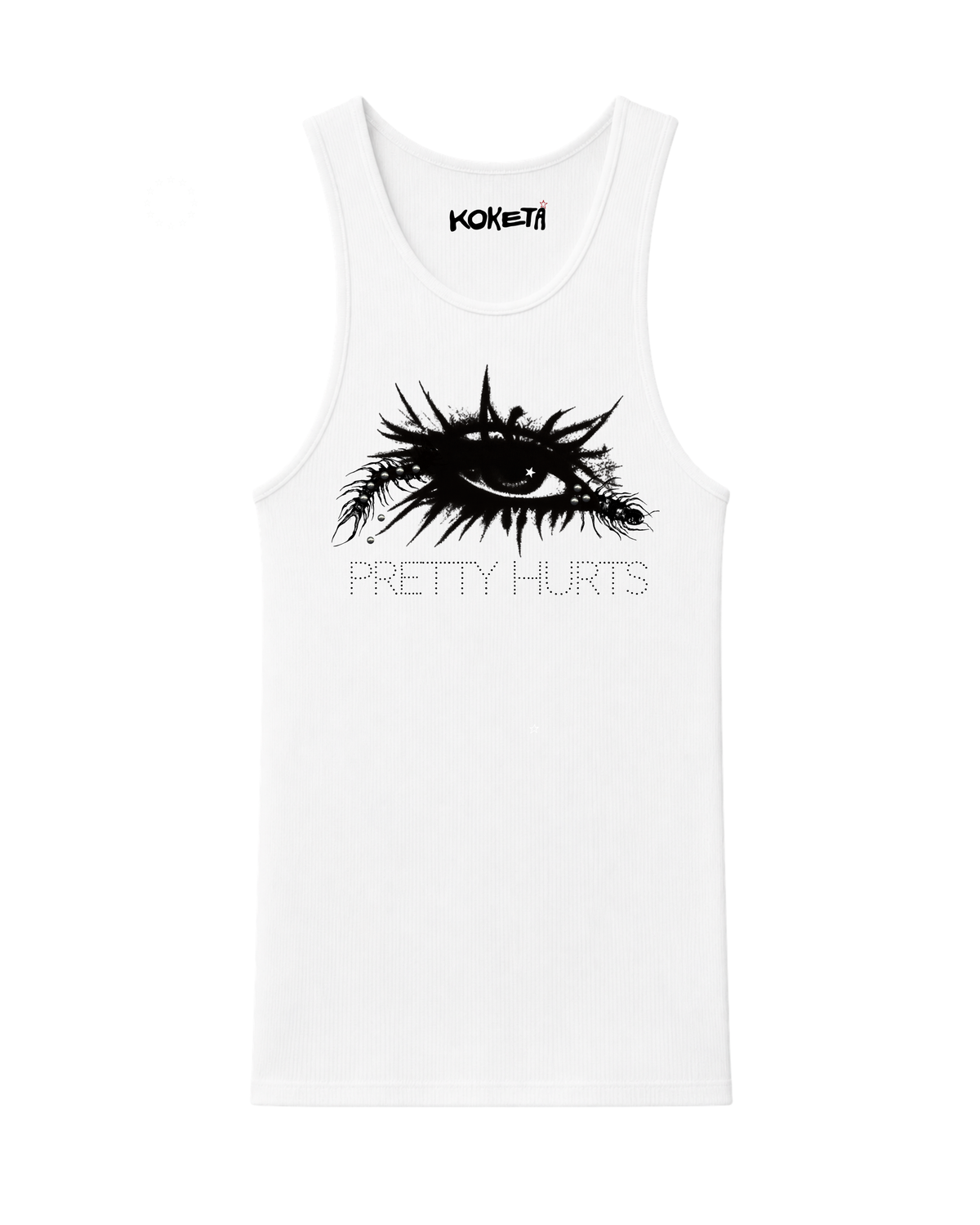 Pretty Hurts Studded Tank