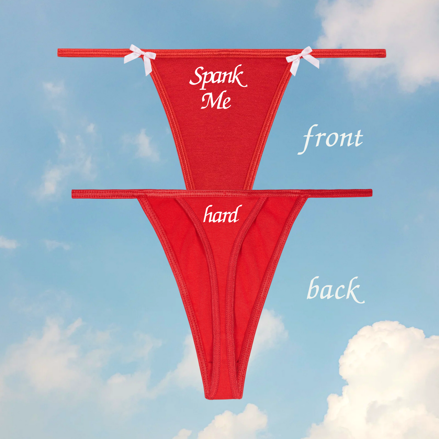 Spank Me...Hard Double Trouble Thong