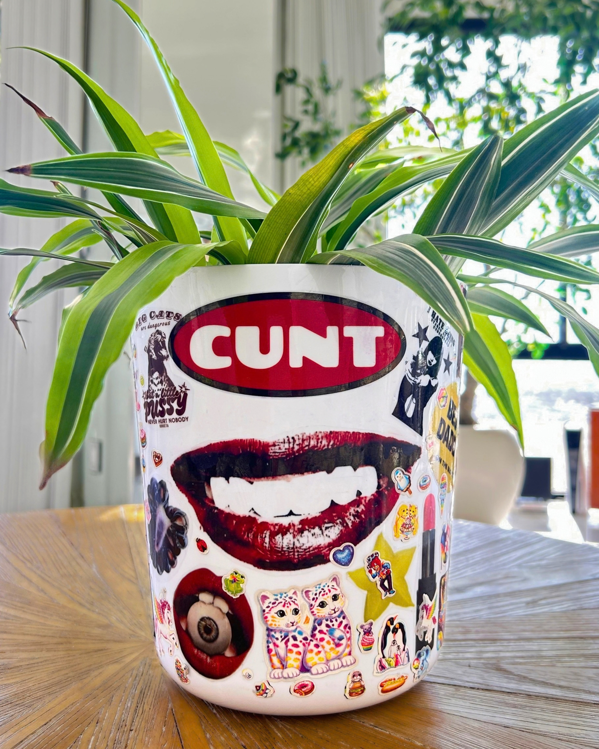 XL Cunt Transparent Sticker