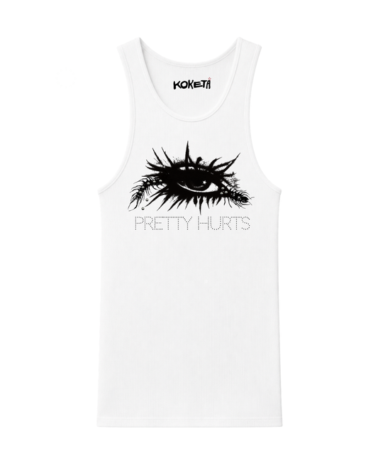 Pretty Hurts Studded Tank