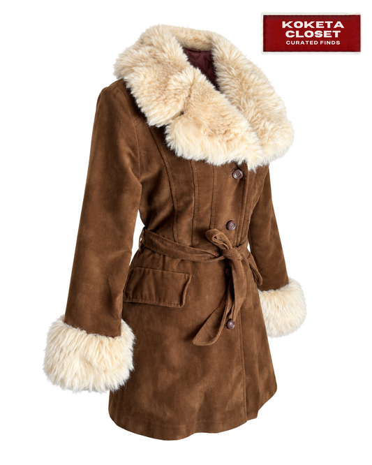 Vintage Circa 1970s Irving Posluns Penny Lane Coat