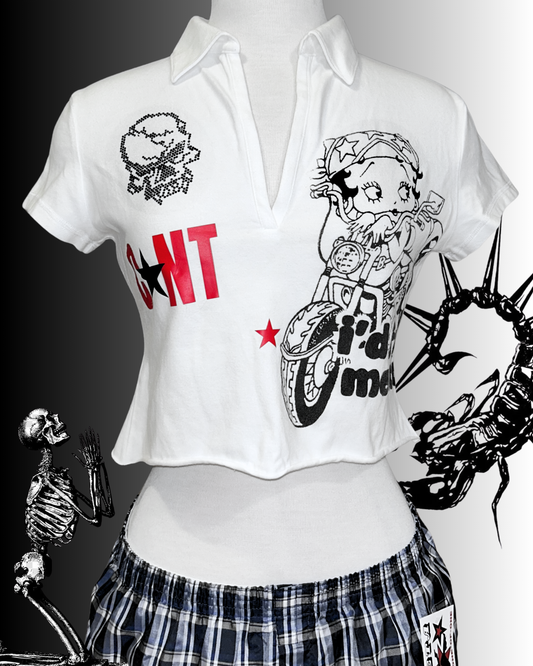 C★NT Rider Cropped Polo