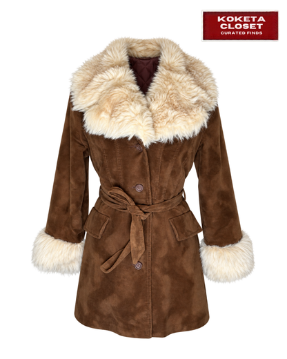 Vintage Circa 1970s Irving Posluns Penny Lane Coat