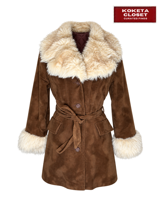 Vintage Circa 1970s Irving Posluns Penny Lane Coat