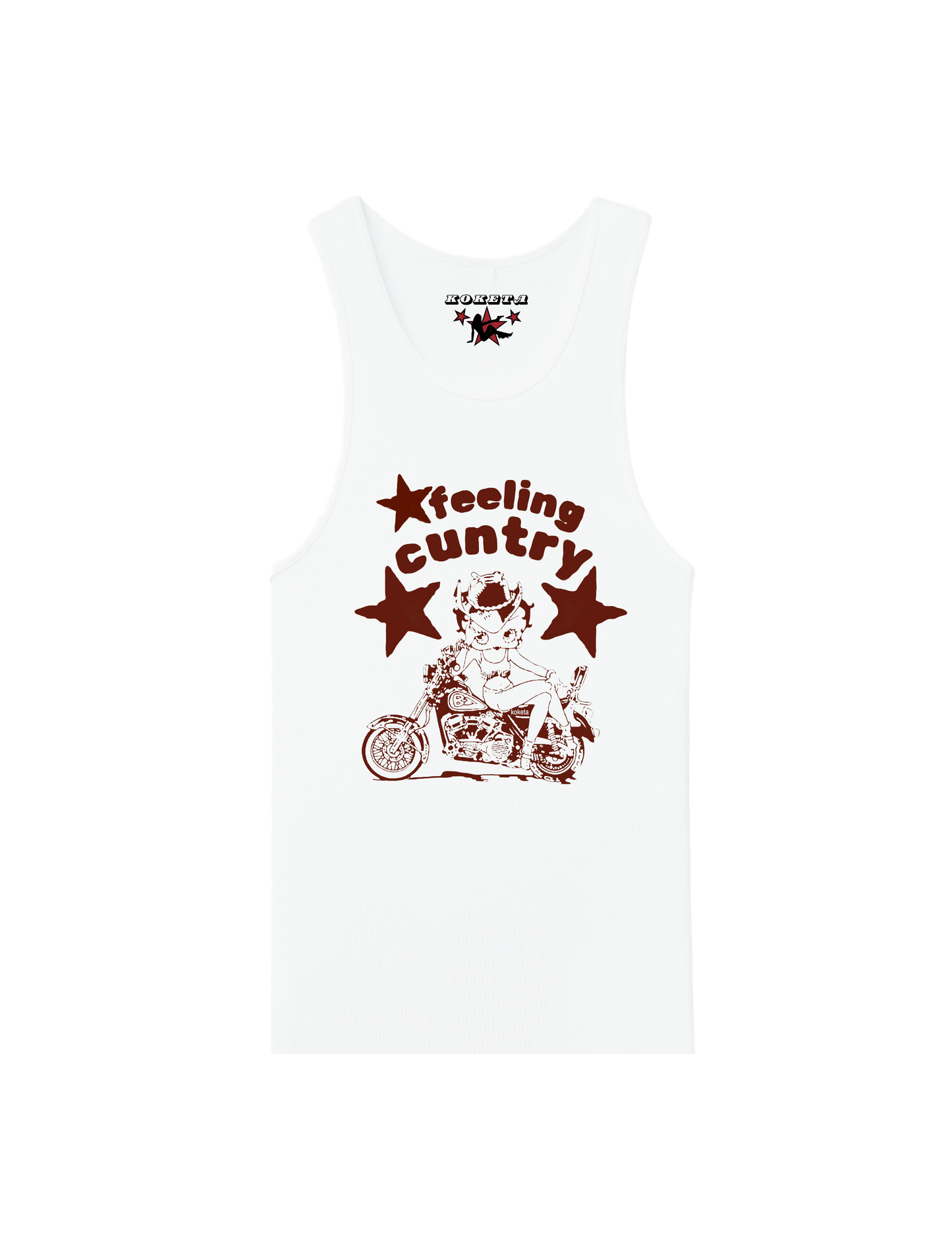 Feeling C★ntry Betty Boop Tank