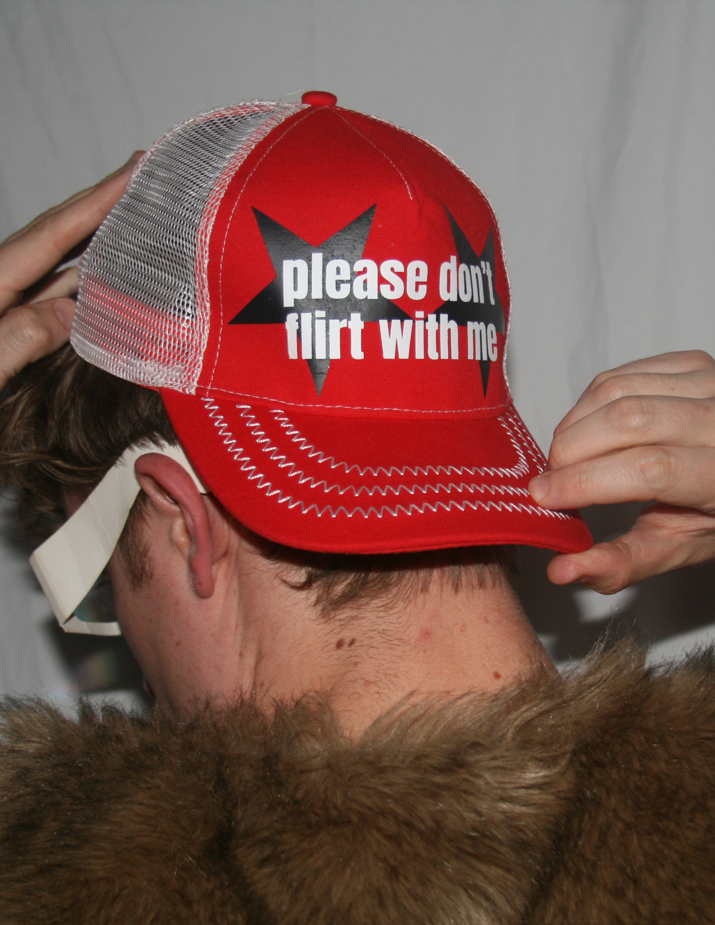 Please Don’t Flirt With Me Rockstar Hat
