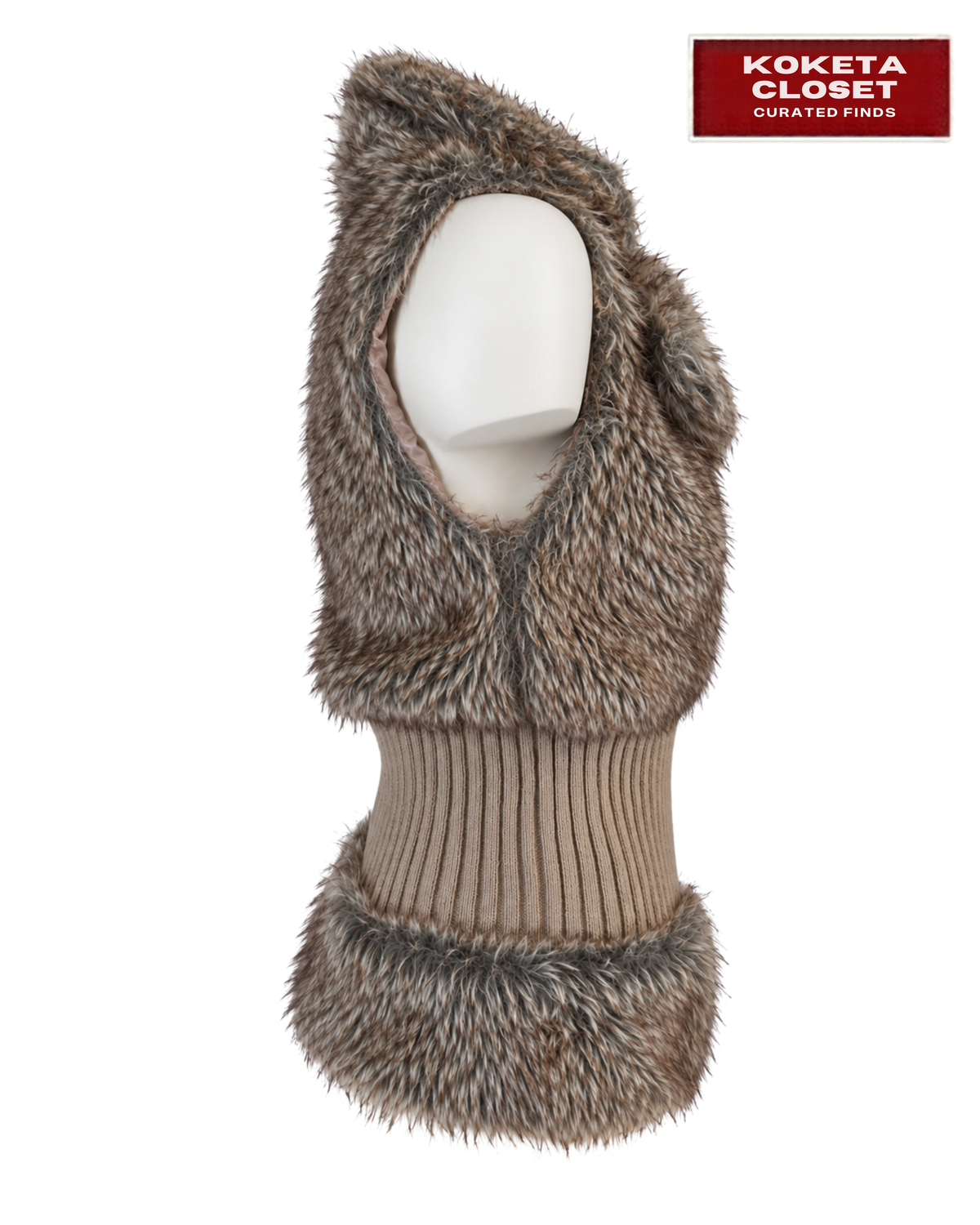 Smokey Y2K Faux Fur Vest