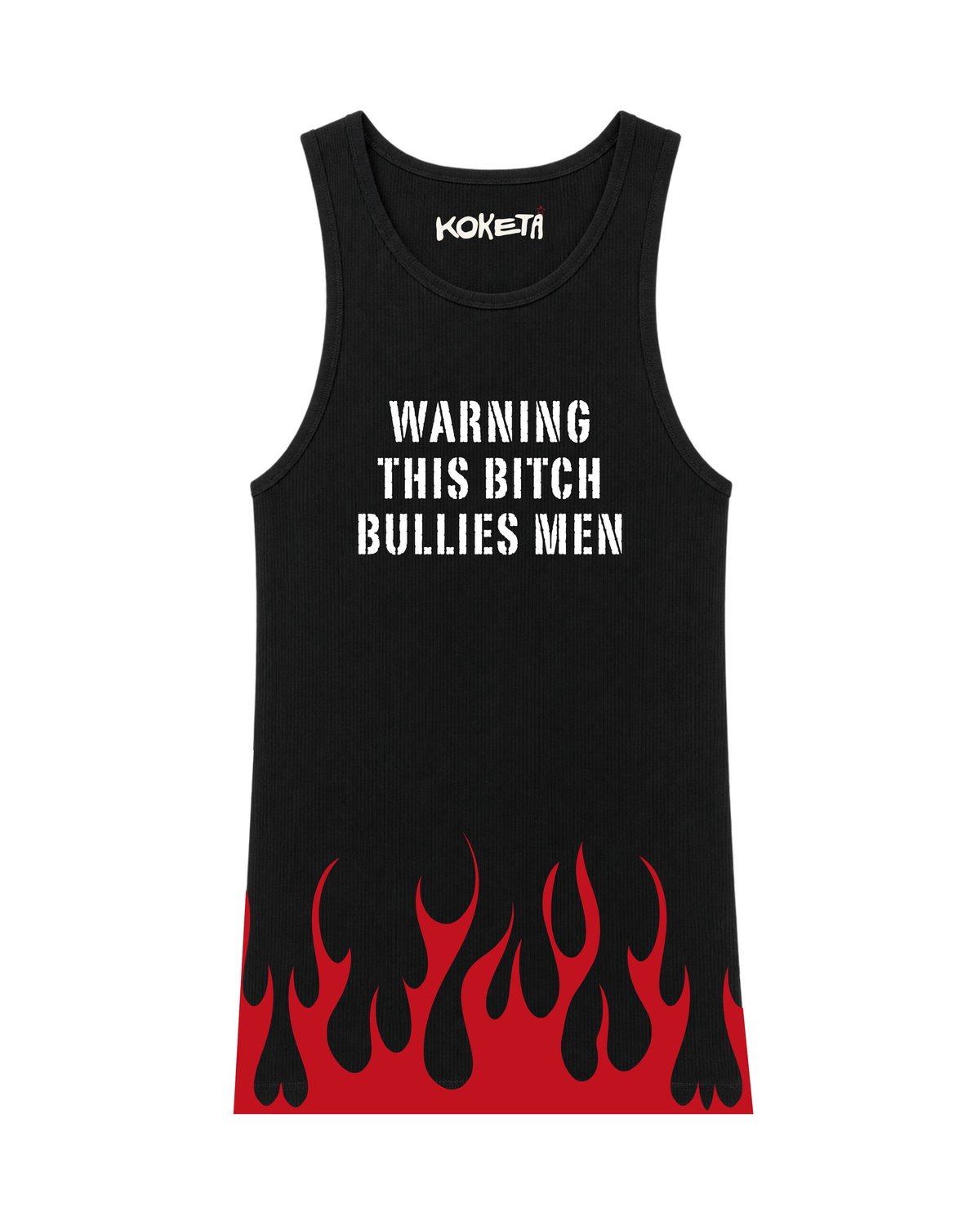 Warning: This Bitch Bullies Men Tank