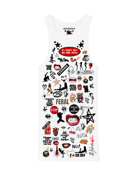 IF I DON’T CUM NO ONE DOES Custom Collage Tank