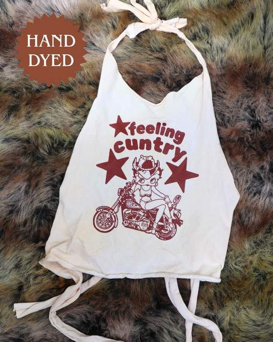 Feeling Cuntry Betty Boop Halter - Limited Drop