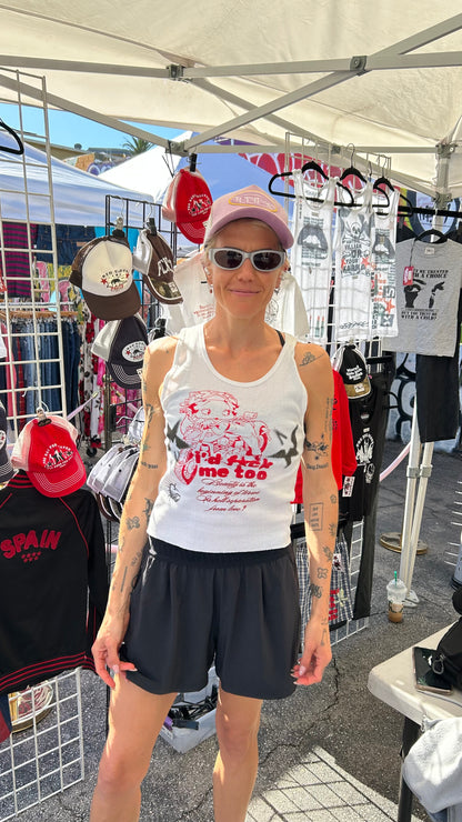 Betty Boop I’d F★ck Me Too Remix Edition Tank