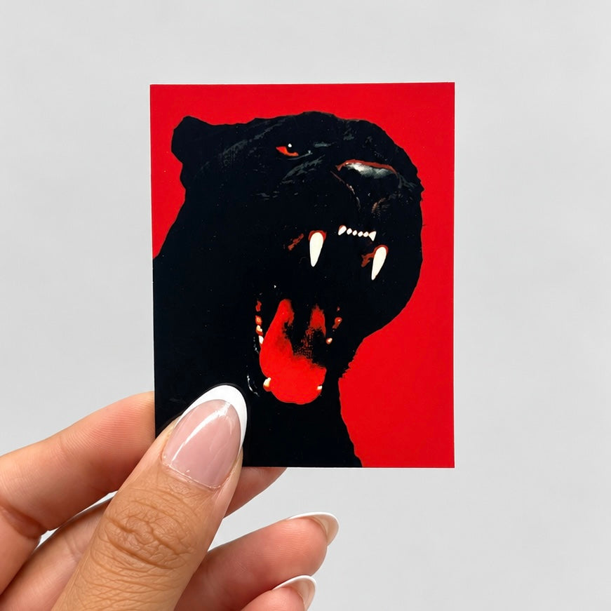 Roaring Pussy — Waterproof Sticker