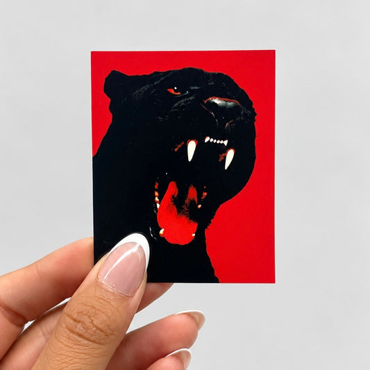 Roaring Pussy — Waterproof Sticker