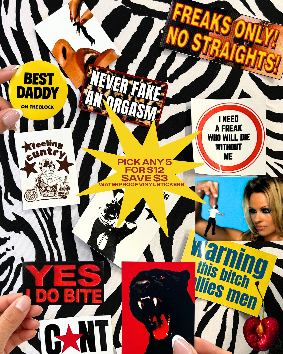 Build Your Own: Classic Sticker Pack